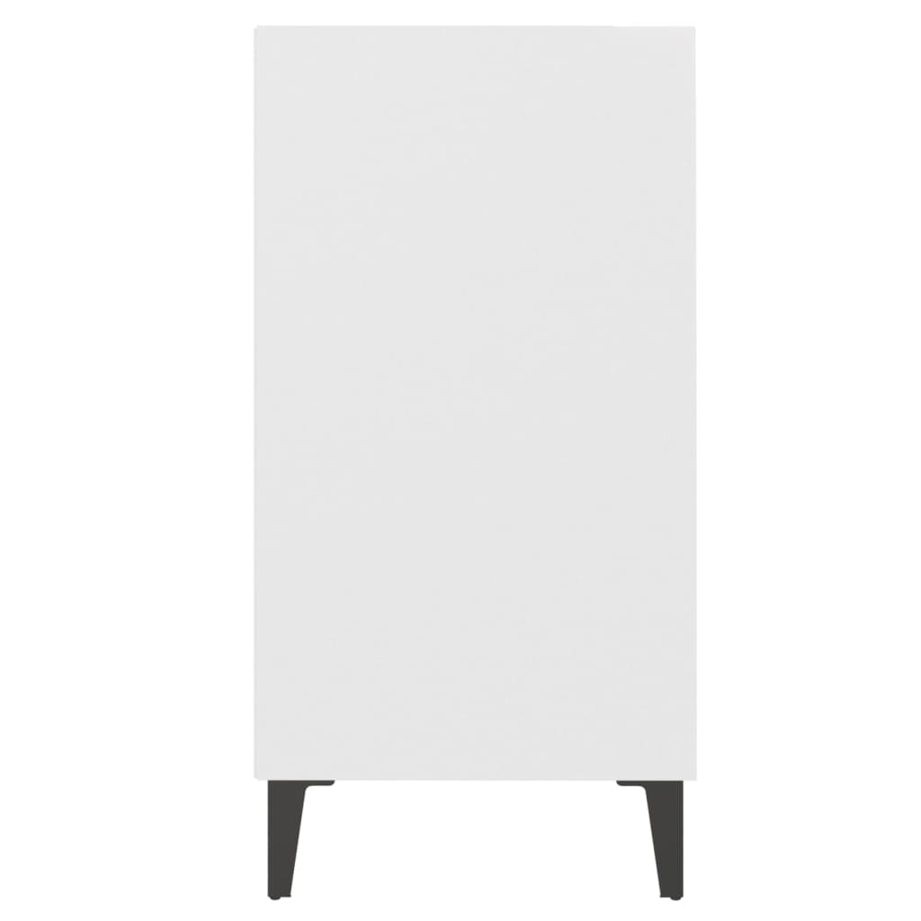 skænk 57x35x70 cm konstrueret træ hvid