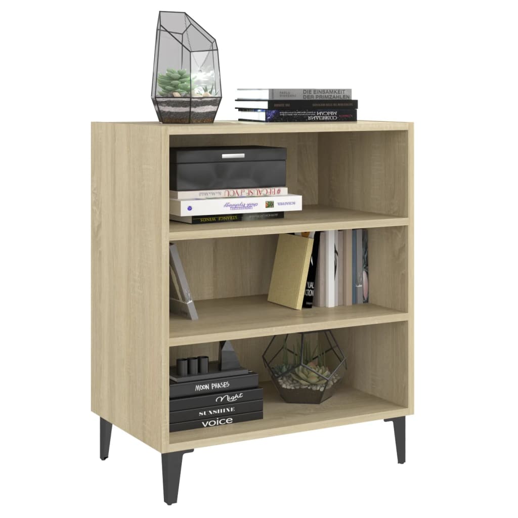 skænk 57x35x70 cm konstrueret træ sonoma-eg