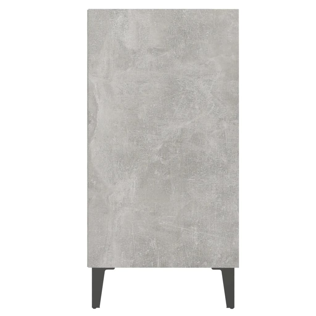 skænk 57x35x70 cm konstrueret træ betongrå