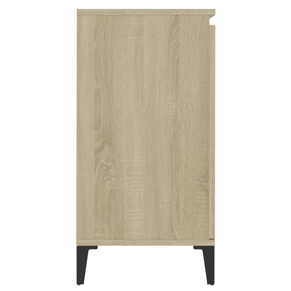 skænk 60x35x70 cm konstrueret træ sonoma-eg