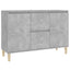 skænk 101x35x70 cm konstrueret træ betongrå