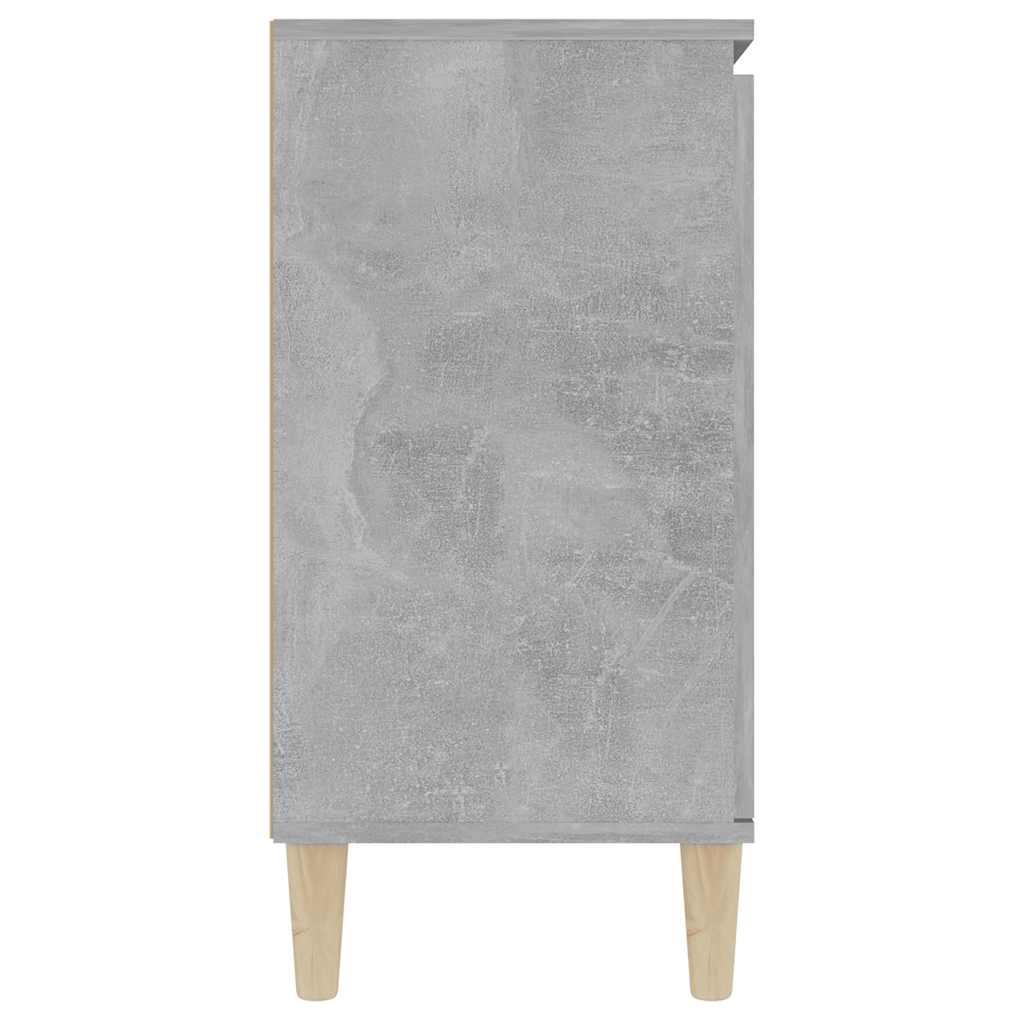 skænk 101x35x70 cm konstrueret træ betongrå