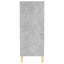 skænk 57x35x90 cm konstrueret træ betongrå