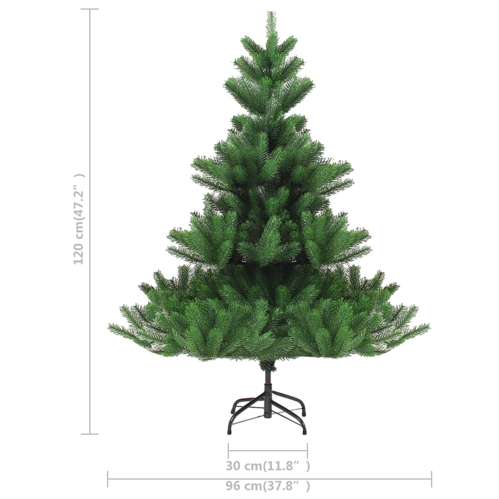 kunstigt juletræ nordmannsgran 120 cm grøn