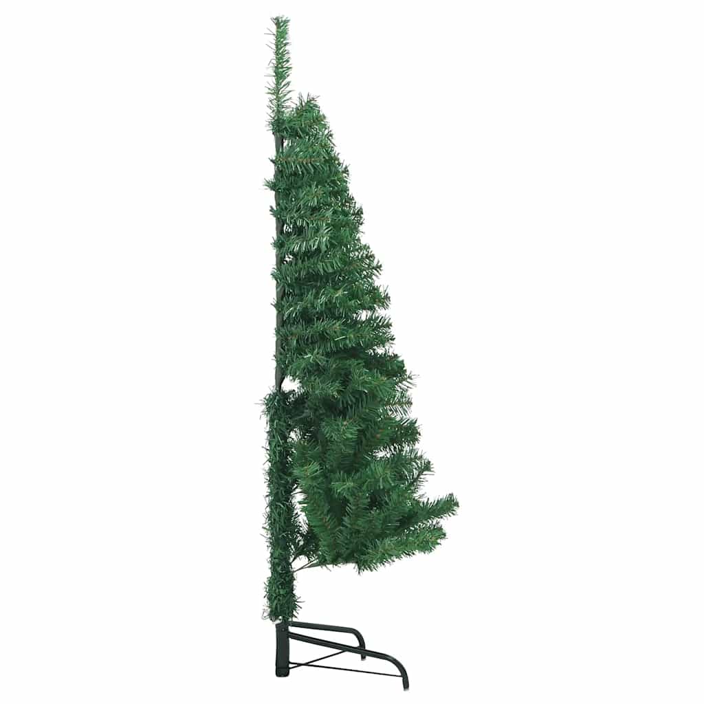 kunstigt juletræ til hjørne 120 cm PVC grøn