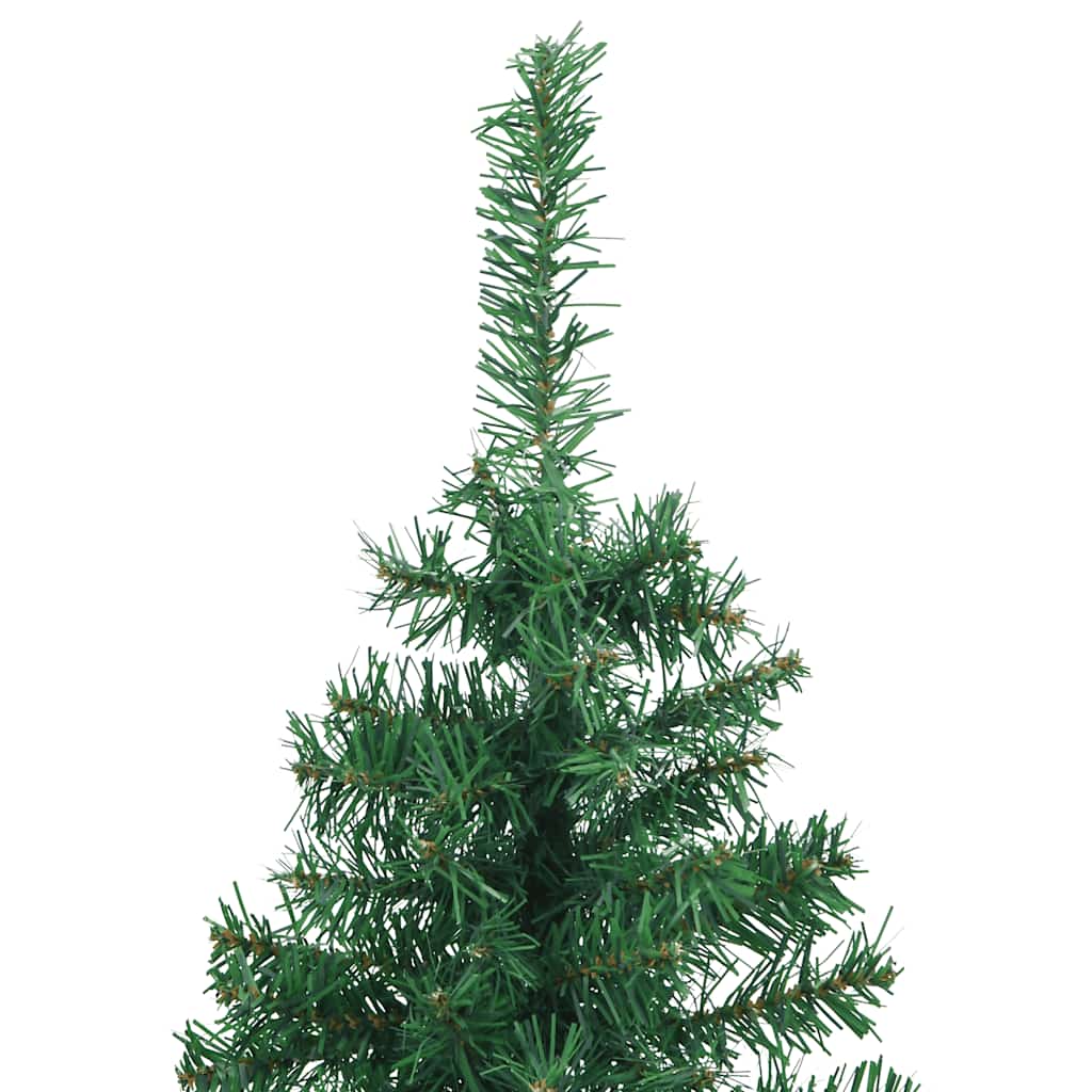 kunstigt juletræ til hjørne 120 cm PVC grøn