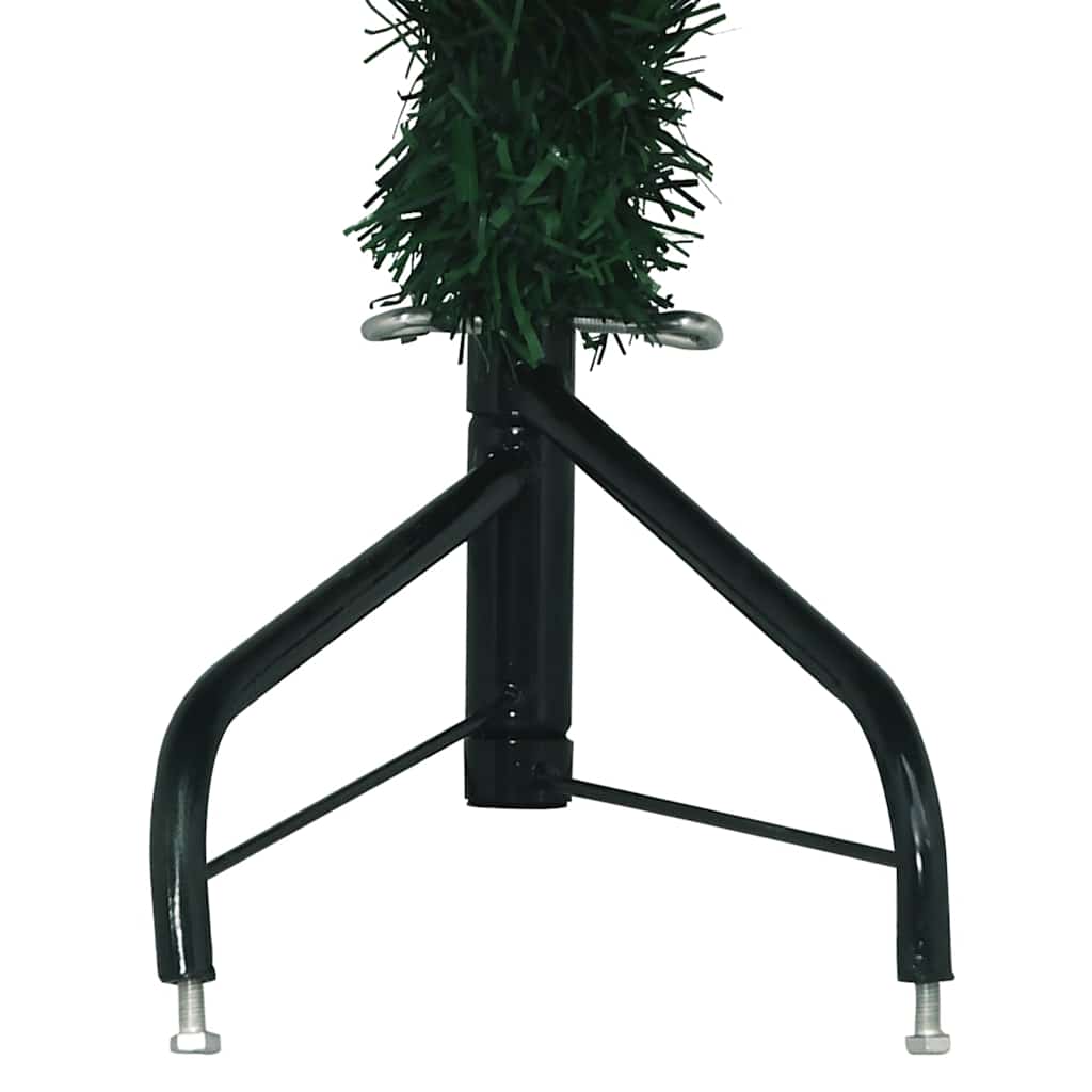 kunstigt juletræ til hjørne 180 cm PVC grøn