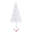 kunstigt juletræ til hjørne 240 cm PVC hvid