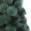 kunstigt juletræ med fod 120 cm PET grøn