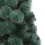 kunstigt juletræ med fod 210 cm PET grøn