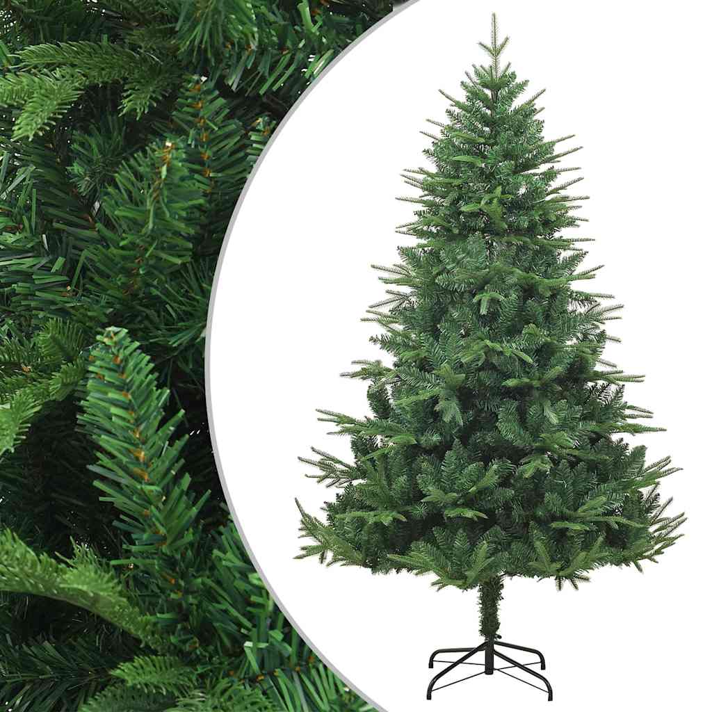 kunstigt juletræ 180 cm PVC + PE grøn