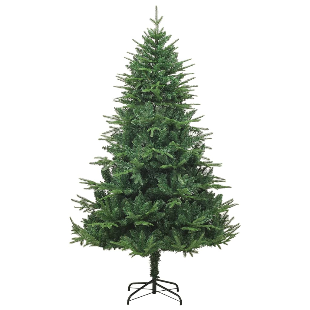 kunstigt juletræ 180 cm PVC + PE grøn