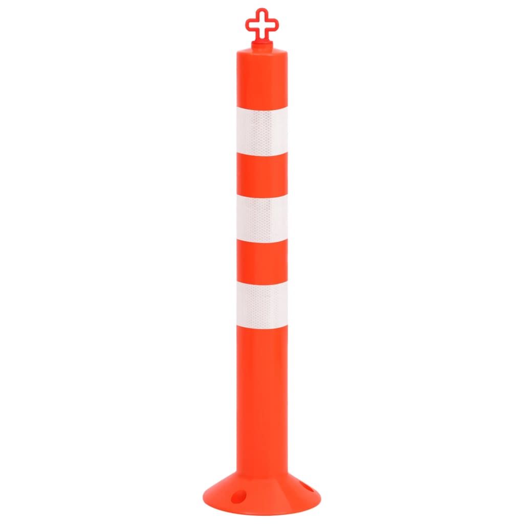 danpæle 4 stk. med kæde 75 cm PE