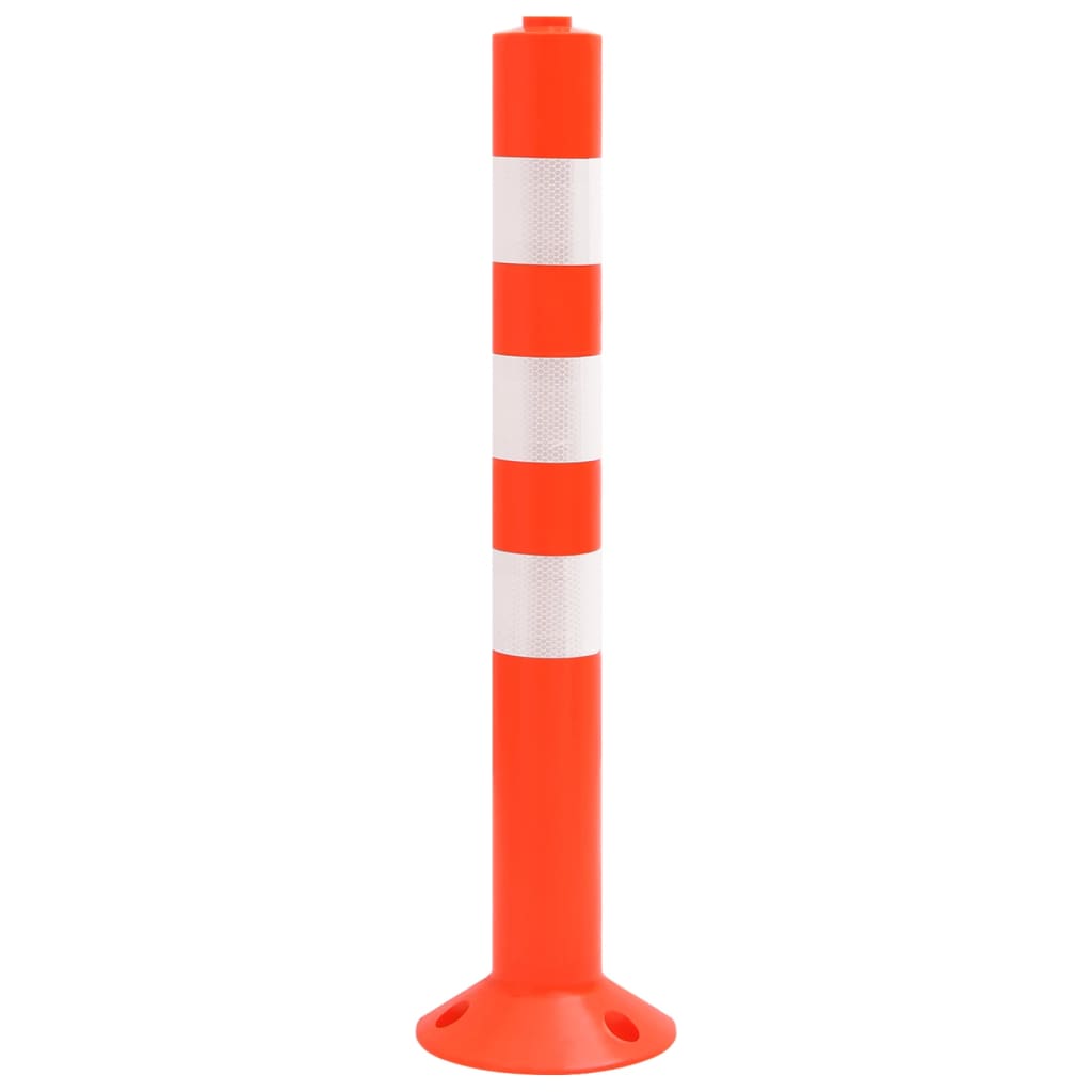 danpæle 4 stk. med kæde 75 cm PE