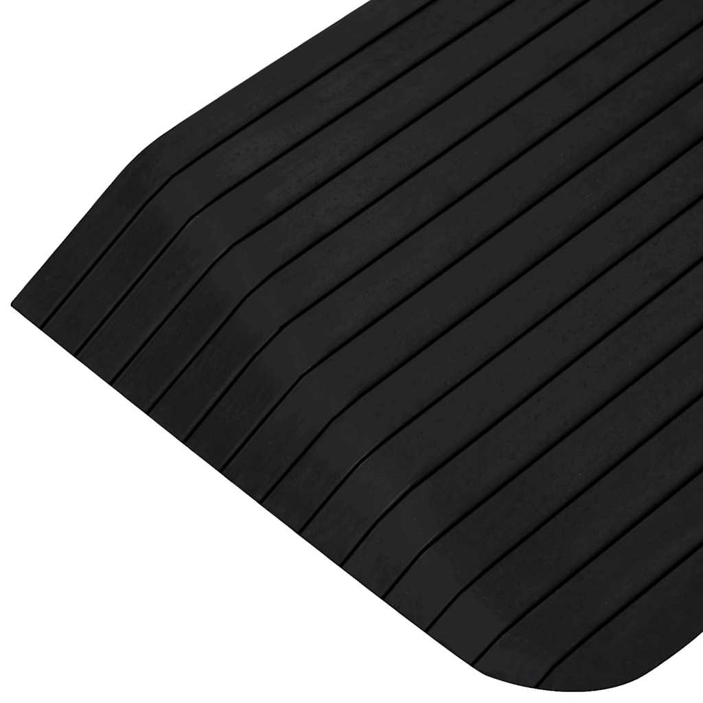 tærskelrampe 110x41x5 cm gummi