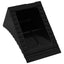 stopklods til parkering 2 stk. 29x16x19 cm gummi