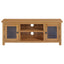 tv-skab 110x35x44 cm massivt egetræ