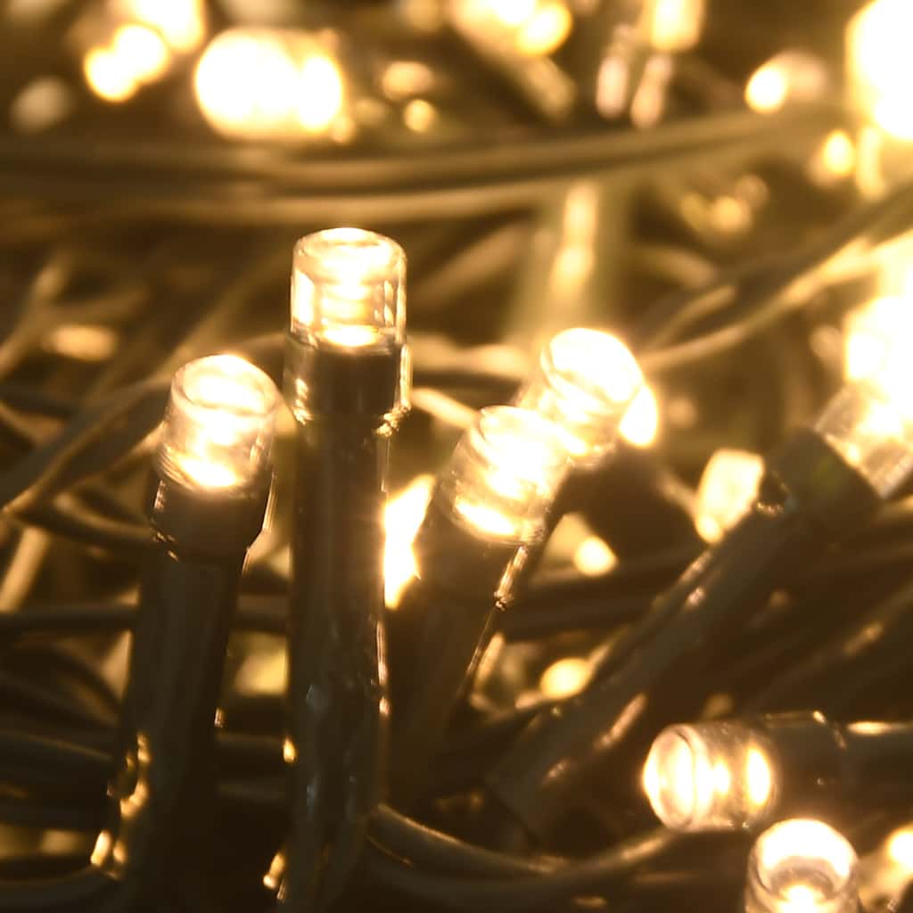 julekuglesæt 120 dele med topspir 300 LED'er hvid og grå
