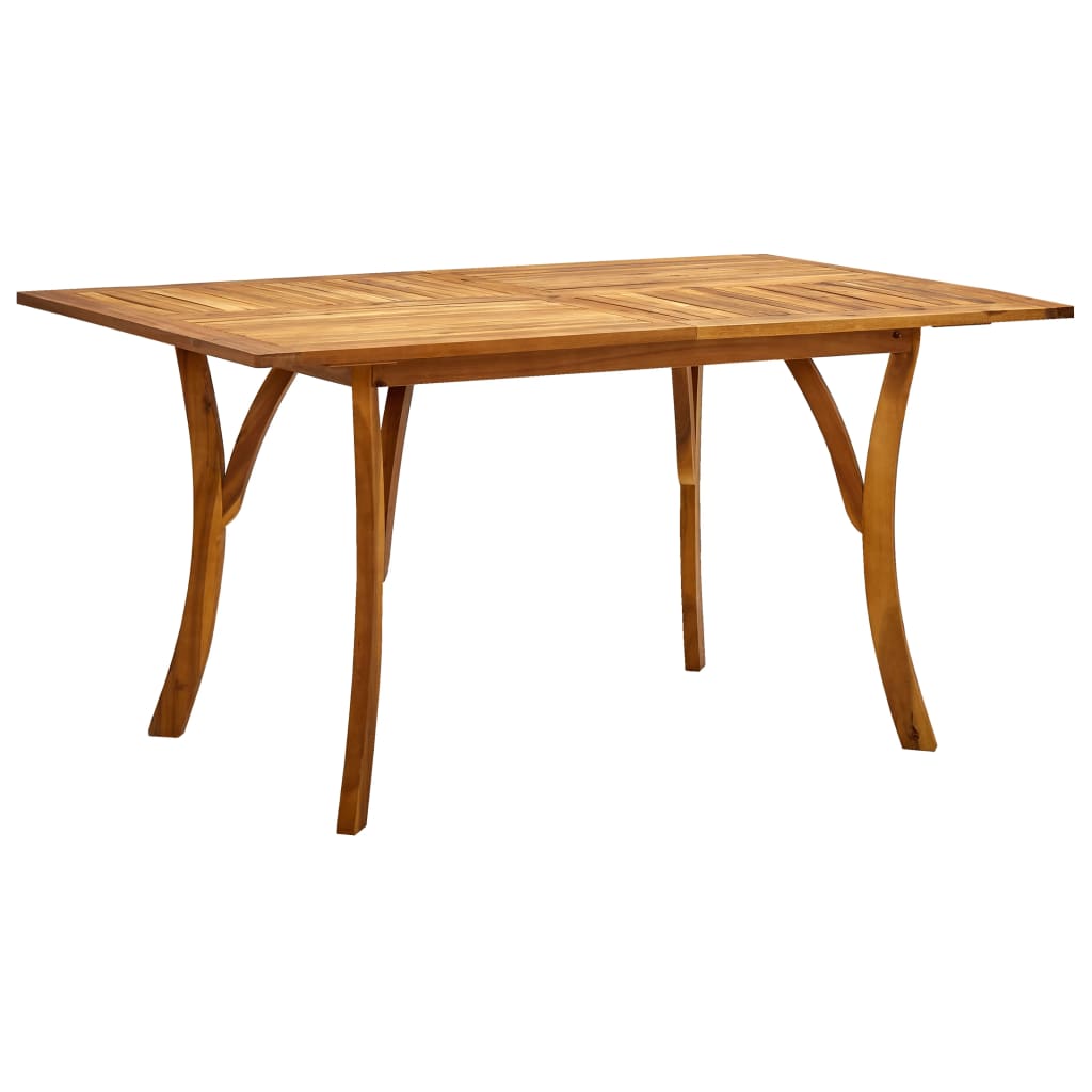 spisebordssæt til haven 5 dele mørkegrå