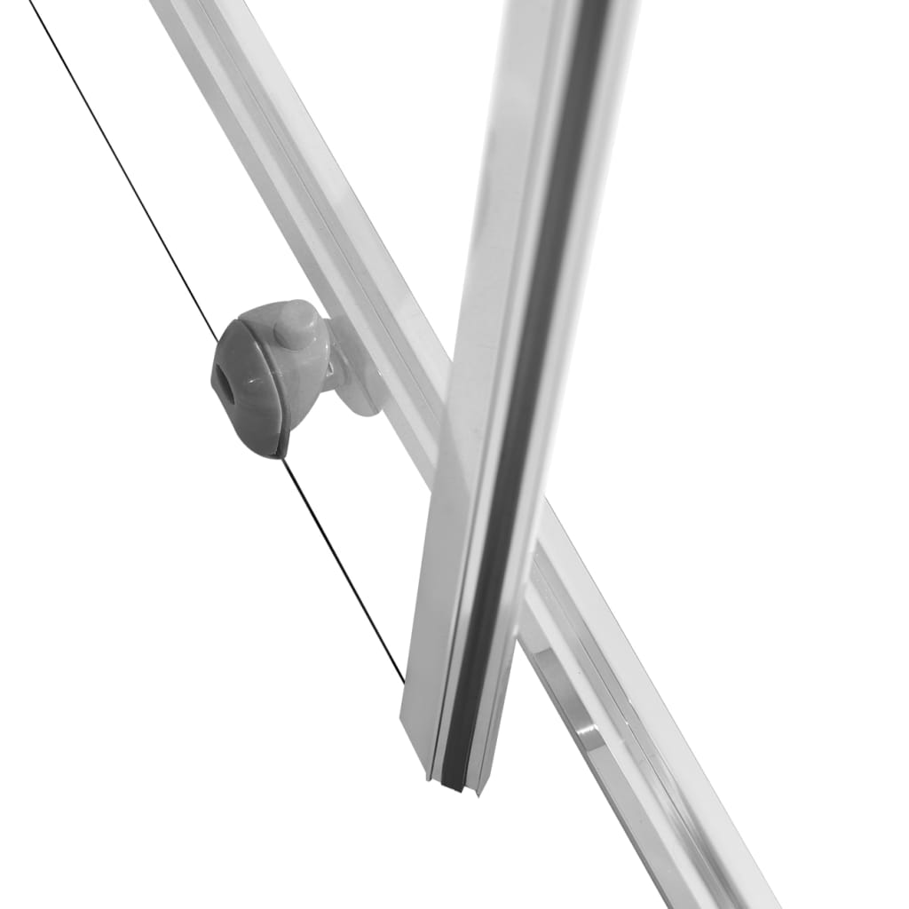 brusekabine 80x80x180 cm sikkerhedsglas