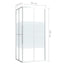 brusekabine 90x70x180 cm sikkerhedsglas