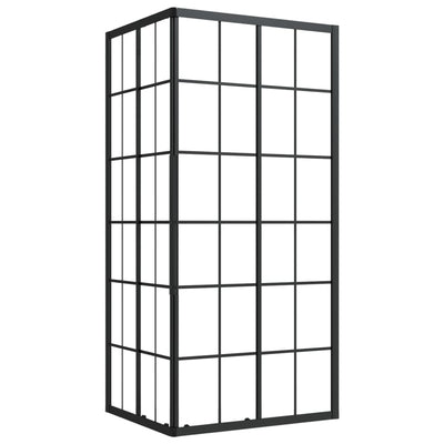 brusekabine 90x70x180 cm sikkerhedsglas