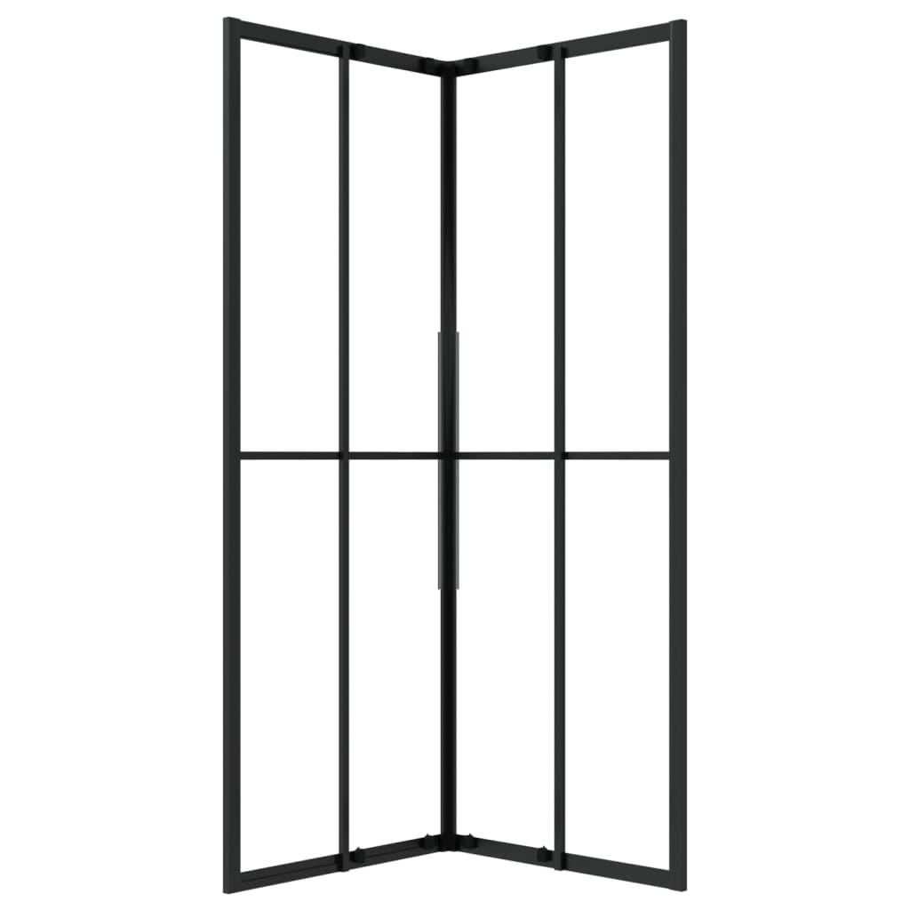 brusekabine 80x80x180 cm sikkerhedsglas