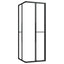 brusekabine 80x80x180 cm sikkerhedsglas