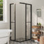 brusekabine 90x70x180 cm sikkerhedsglas