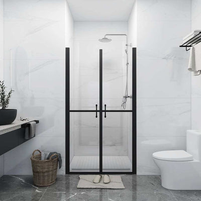 brusedør (88-91)x190 cm klart sikkerhedsglas