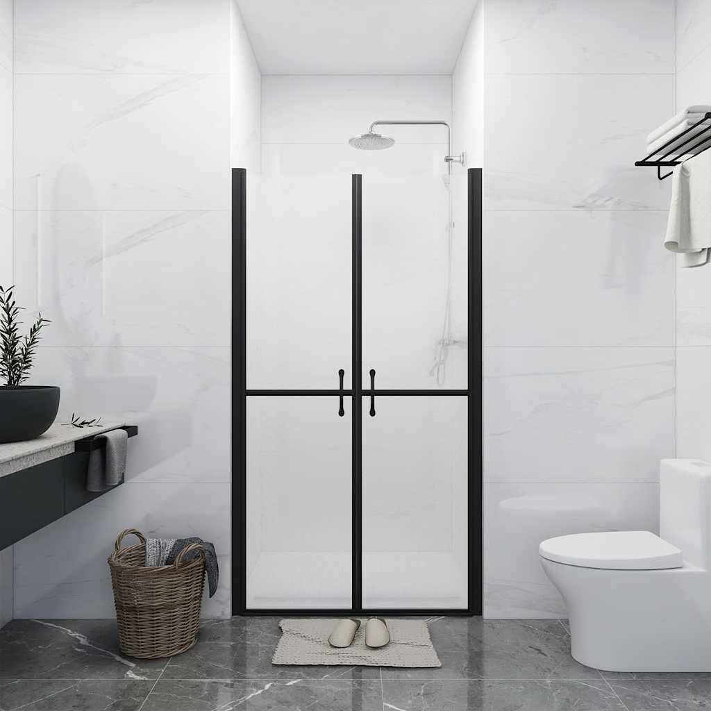 brusedør (88-91)x190 cm sikkerhedsglas matteret