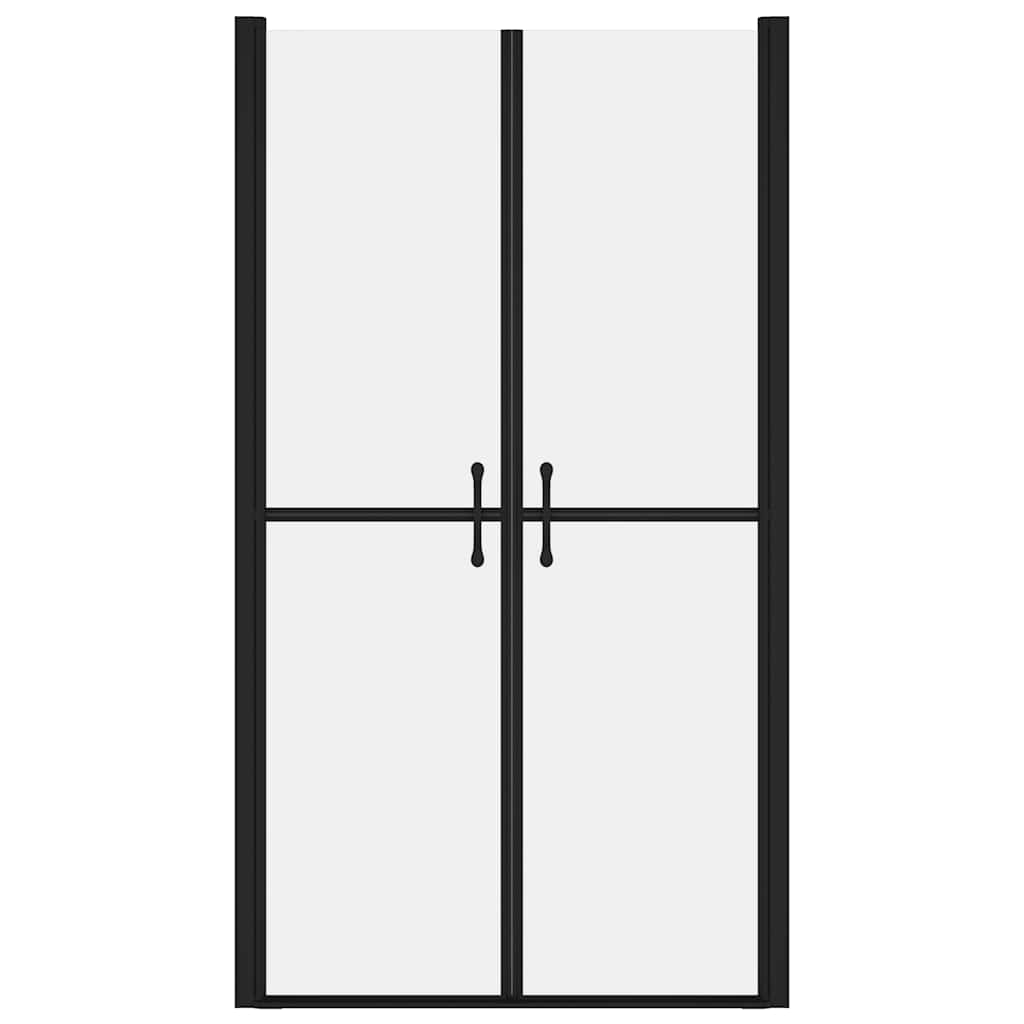 brusedør (98-101)x190 cm sikkerhedsglas matteret