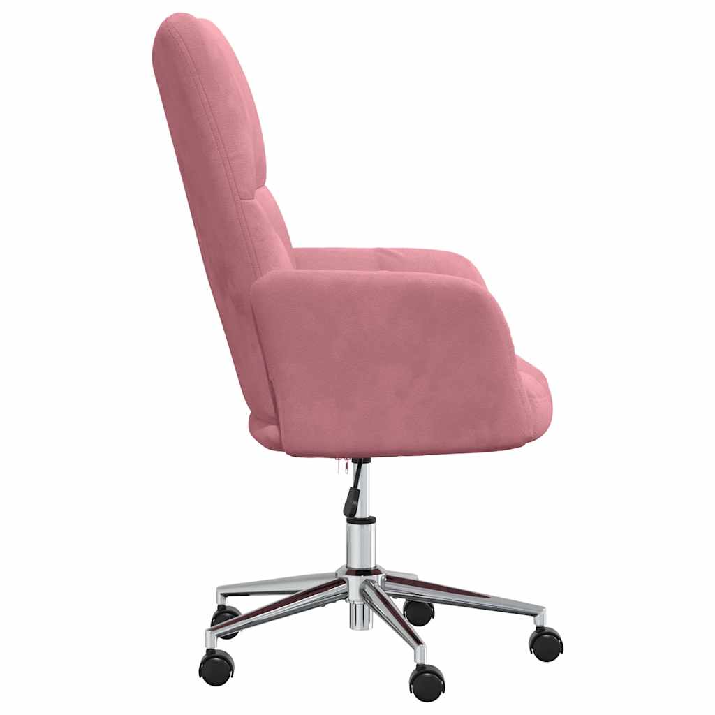 lænestol fløjl pink