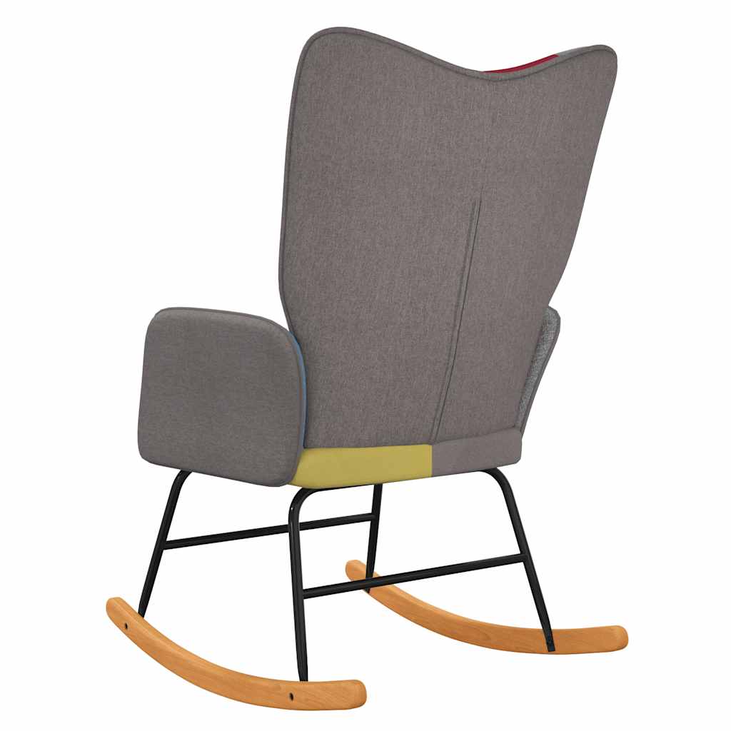 gyngestol stof patchwork