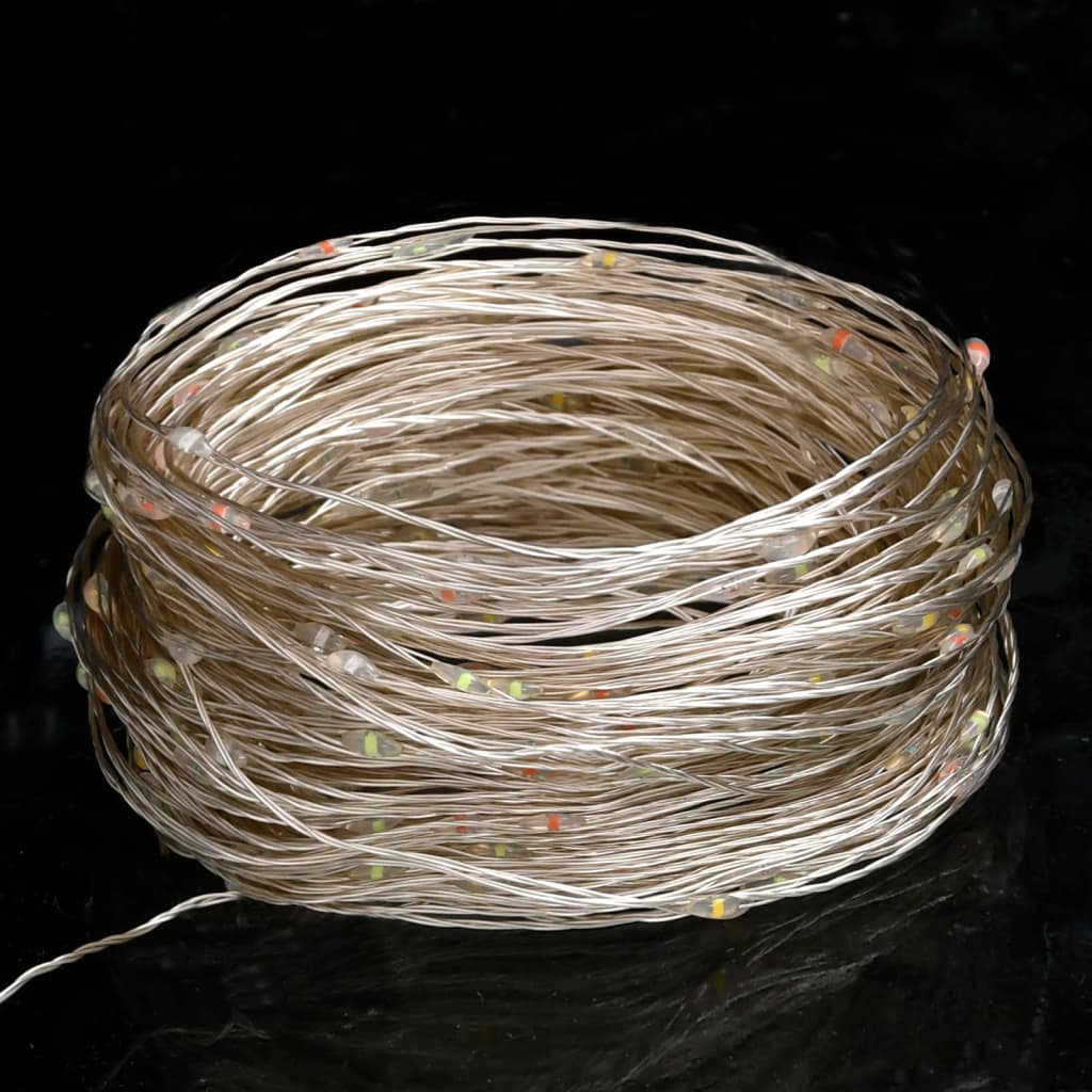 fairylights-lyskæde 40 m 400 LED'er 8 funktioner flerfarvet