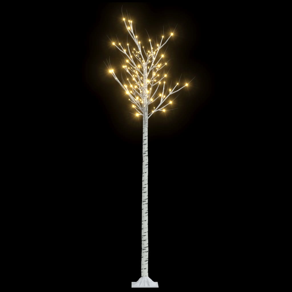 lystræ 200 LED'er 2,2 m indendørs/udendørs pil varmt hvidt lys
