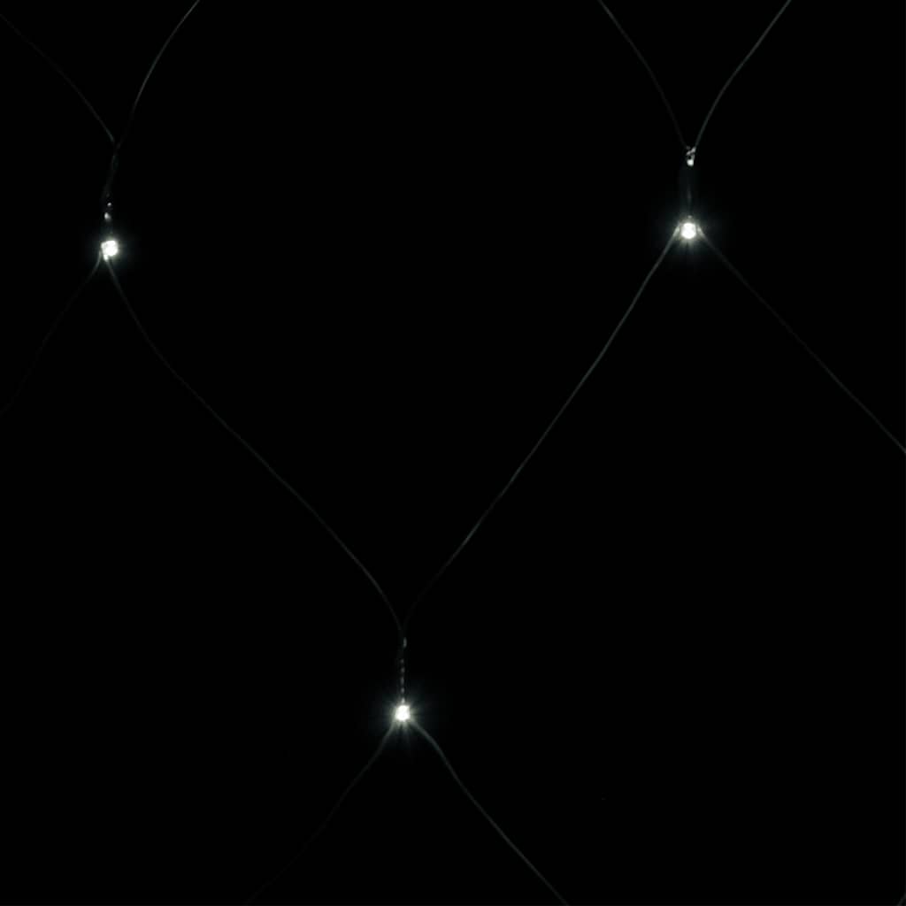 lysnet 3x2 m 204 LED'er inde/ude koldt hvidt lys