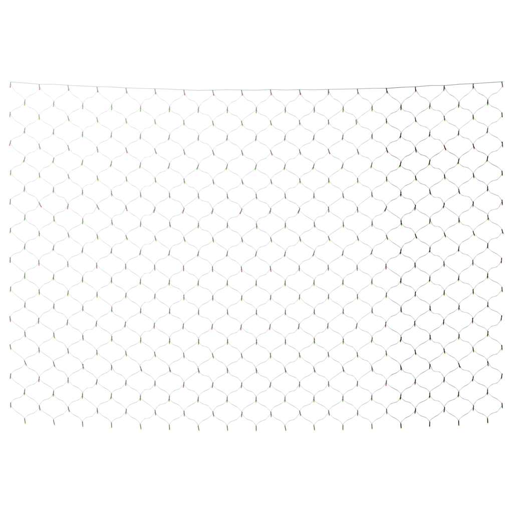 lysnet 3x2 m 204 LED'er inde/ude farverigt lys
