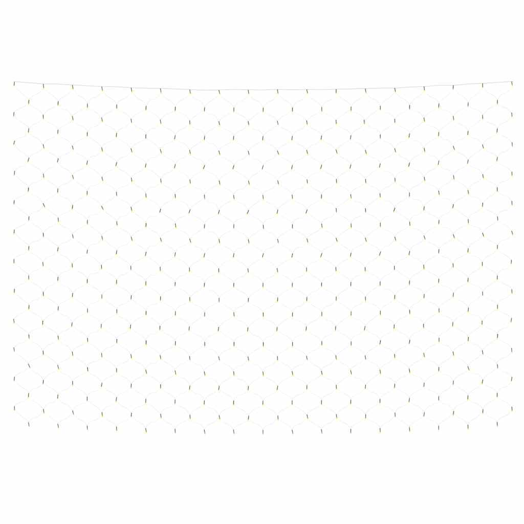 lysnet 3x3 m 306 LED'er inde/ude varmt hvidt lys