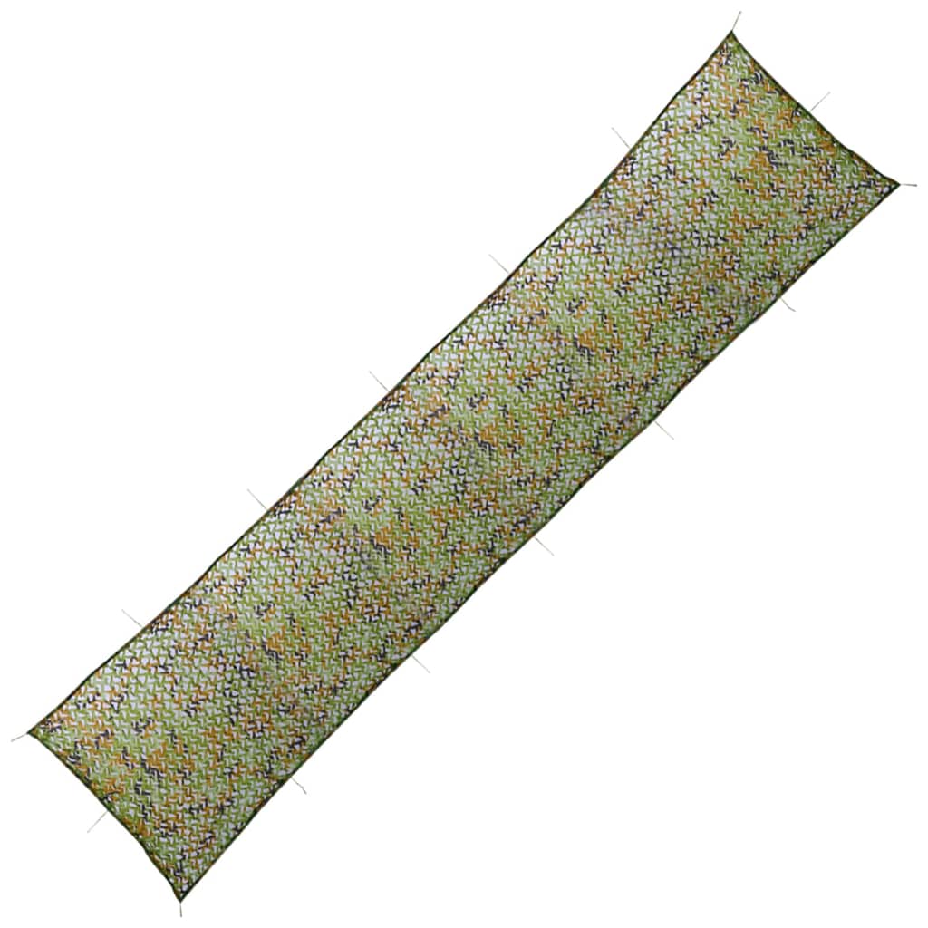 camouflagenet med opbevaringstaske 1,5x6 m grøn billede