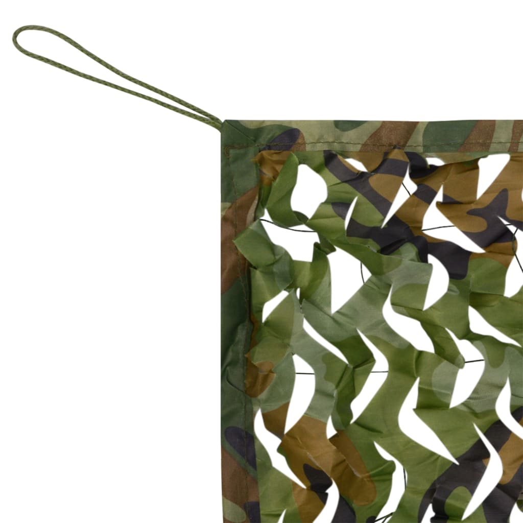 camouflagenet med opbevaringstaske 2x5 m grøn