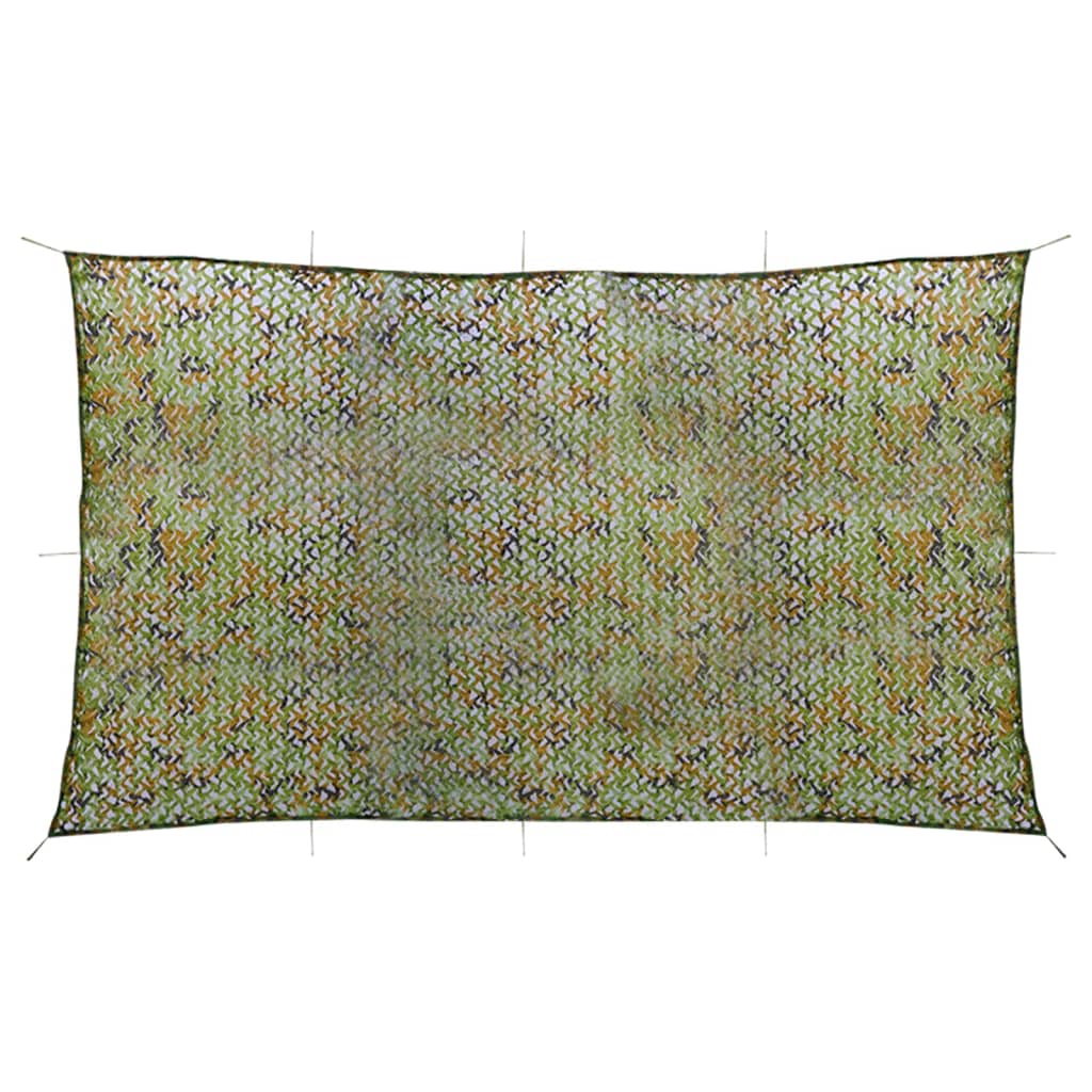 camouflagenet med opbevaringstaske 2x6 m grøn