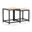 sideborde 2 stk. MDF sonoma-eg
