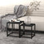sideborde 2 stk. MDF sort