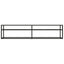 tv-bord 180x40x40,5 cm hærdet glas marmoreffekt sort