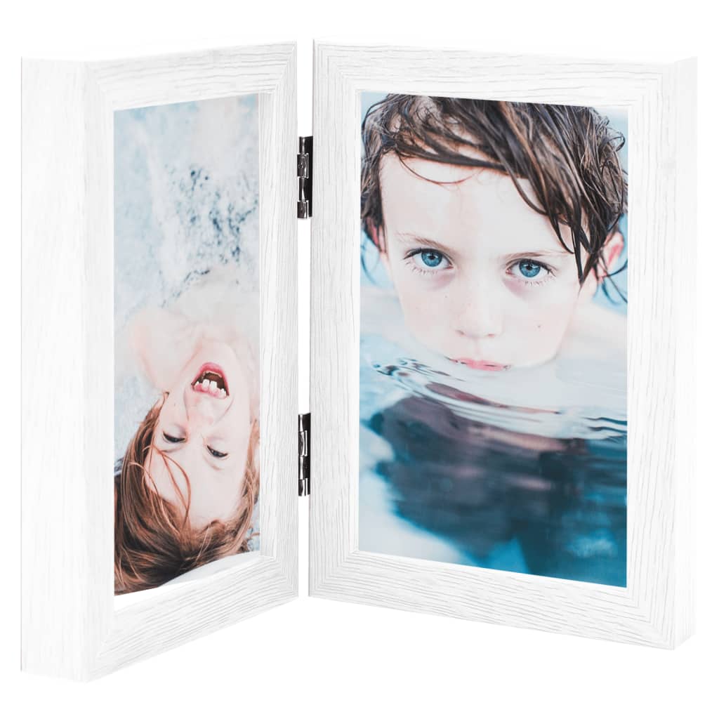 Folderamme Til 2 Billeder - Hvid / 2 x (21 x 29.7 cm)