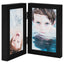 folderamme til 2 billeder 2x(21x29,7 cm) sort