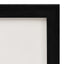folderamme til 2 billeder 2x(21x29,7 cm) sort