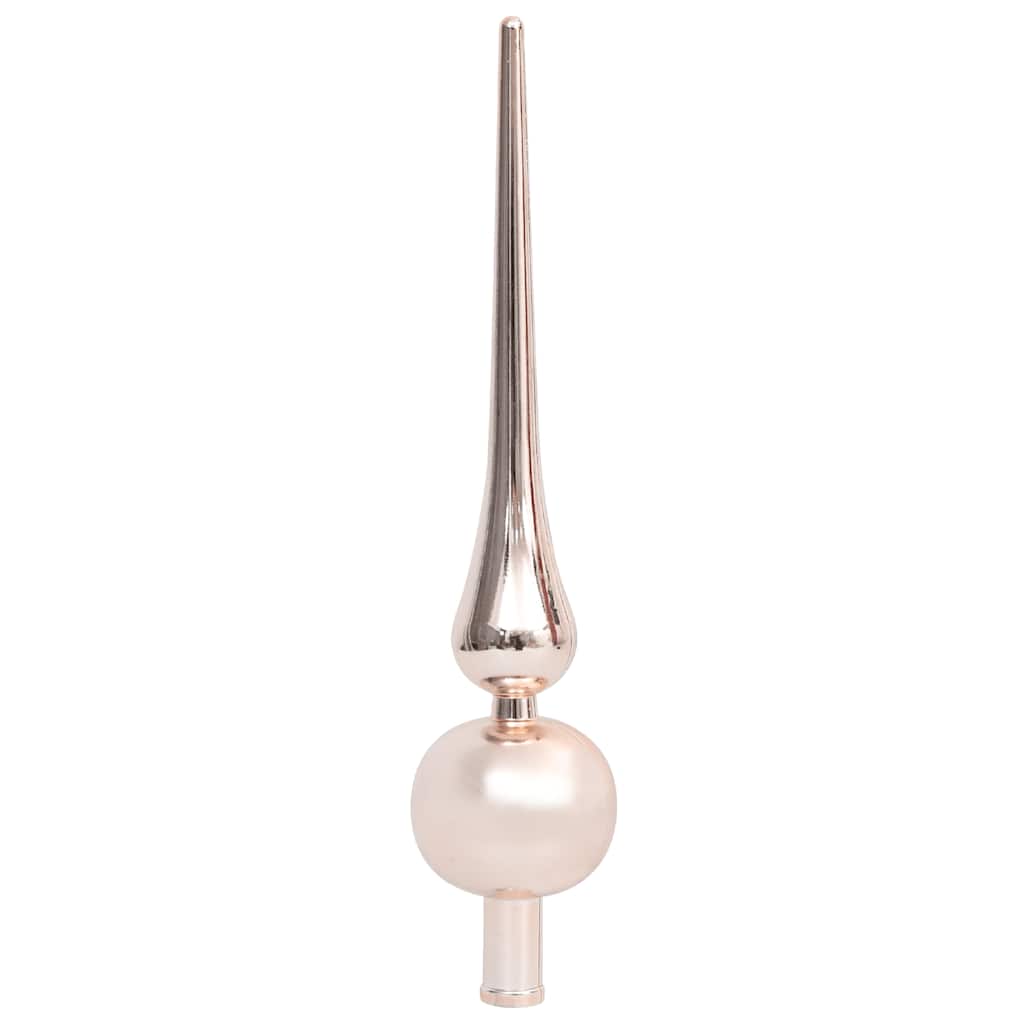 kunstigt juletræ med lys og kuglesæt 120 cm PVC lyserød