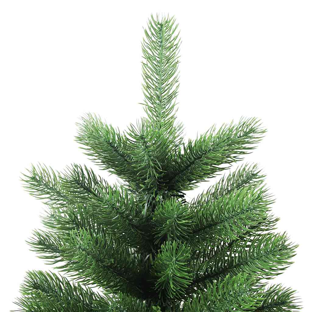 kunstigt juletræ med lys og kuglesæt 90 cm grøn